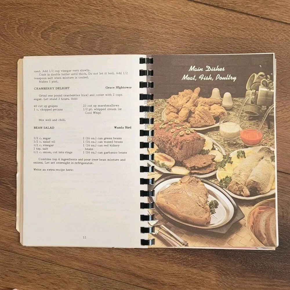 Vintage Our Daily Bread Cookbook Souls Harbor Church Spiral 1982 Tulsa OK